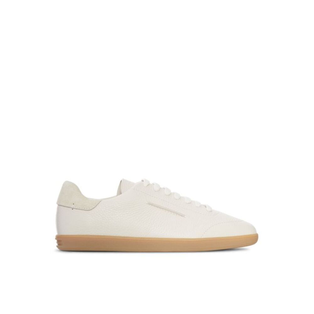 Zegna Men Low-Top Leather Sneakers